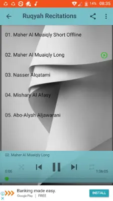 Ruqyah Al Shariah Mp3 android App screenshot 5