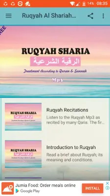 Ruqyah Al Shariah Mp3 android App screenshot 7