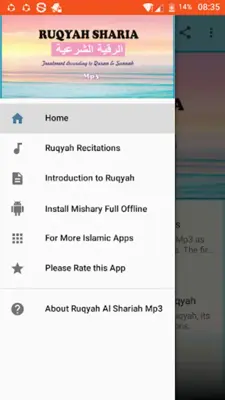 Ruqyah Al Shariah Mp3 android App screenshot 8